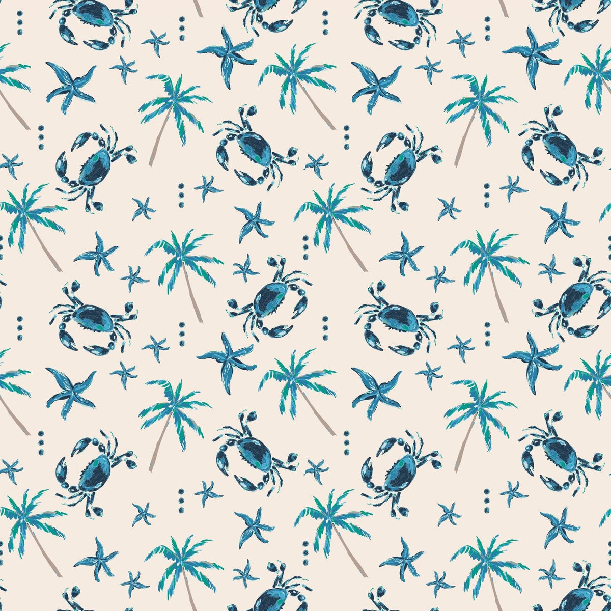 Blue Crabs Tank Romper